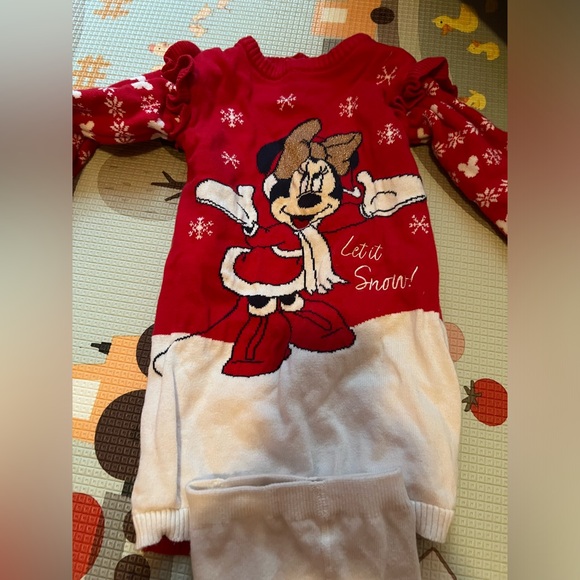 Primark Disney 2 piece Christmas set size 18-24M - Picture 2 of 4